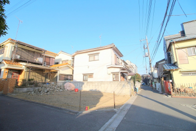 �O�ʓ��H�܂ތ��n�ʐ^�@-